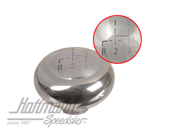 Schaltknauf, 10mm, Schaltschema, ALU | AAC203 | 020-2014-68