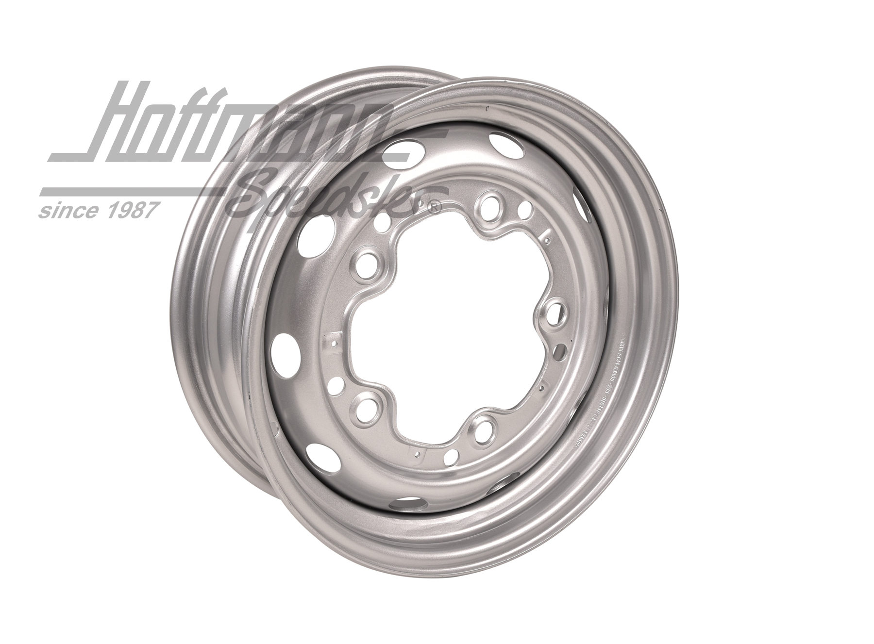 Stahlfelge, 5.5x15, ET34, mit ABE | CW605-205-51534P-ABE | 070-8058