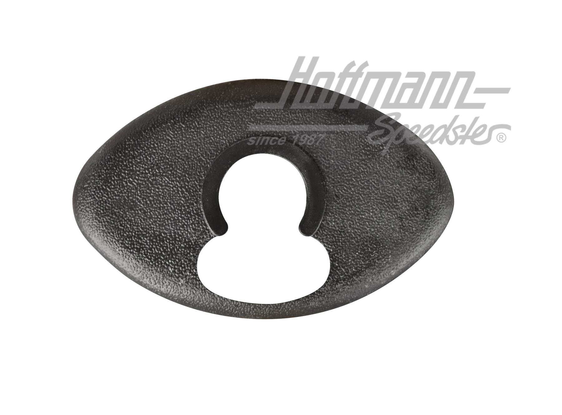 Rosette, Schiebedachkurbel, schwarz | 313 877 465 01C | 020-5514-04