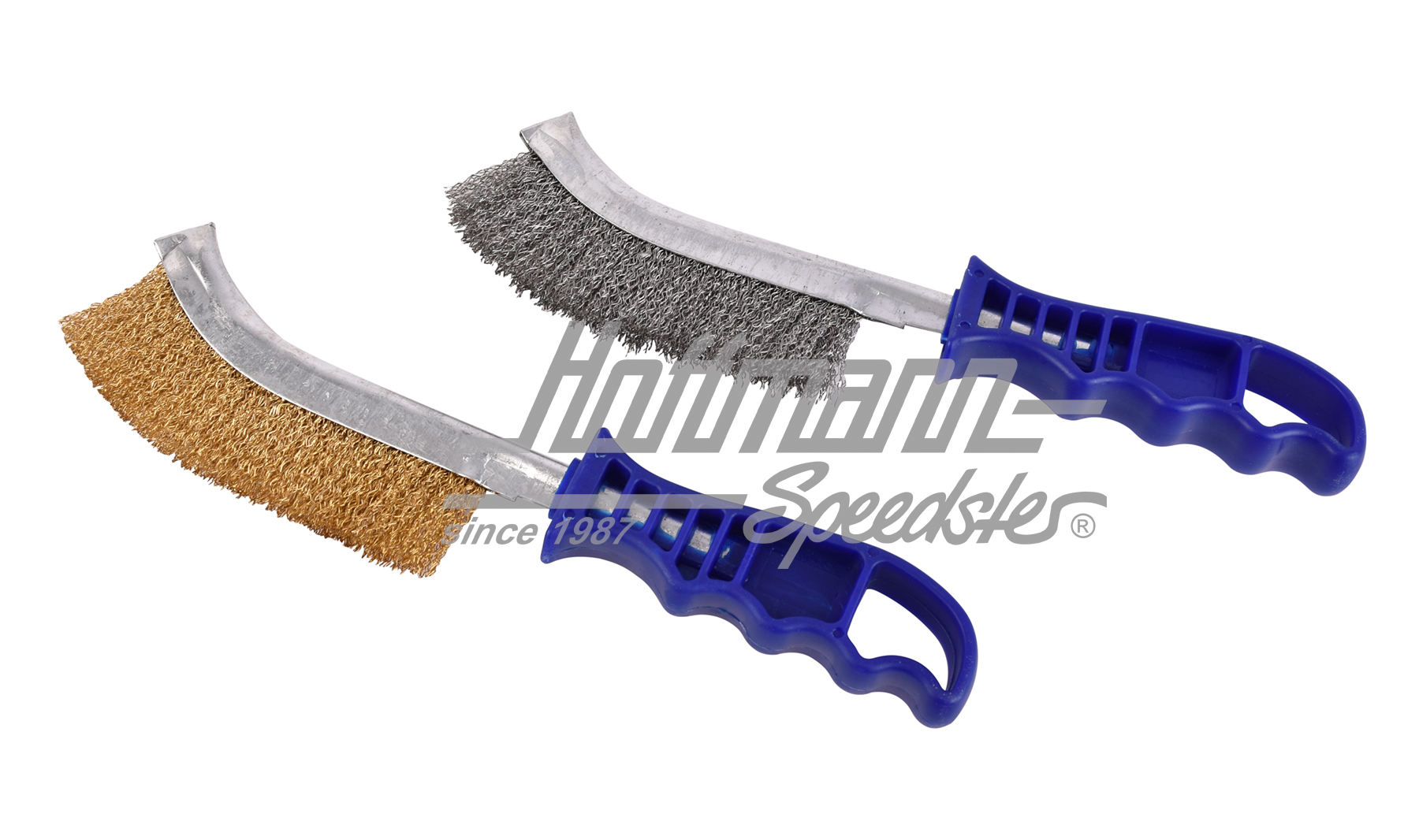 Drahtbürstensatz, Stahl + Messing, 2tlg. |  | 027-0747