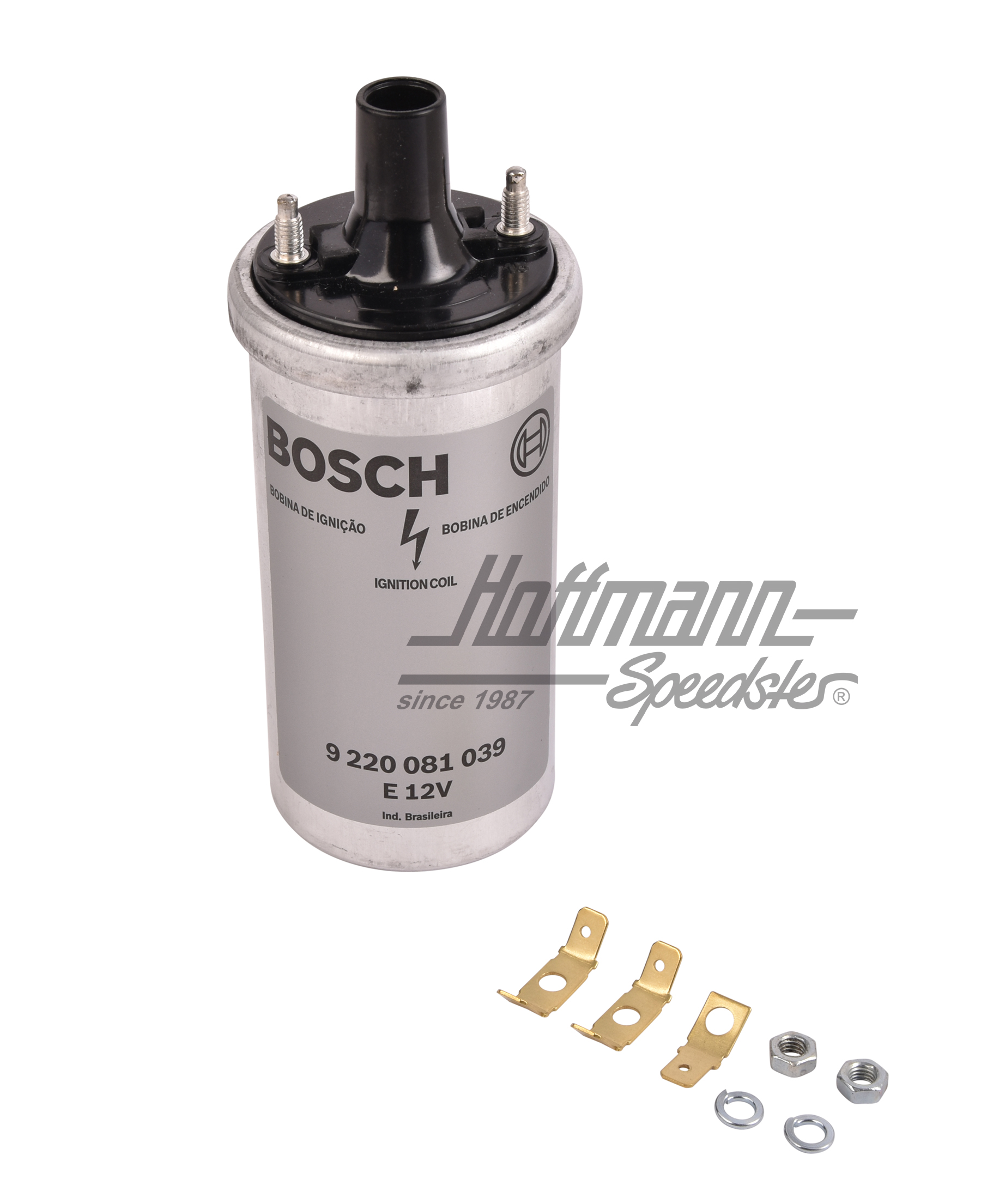 Zündspule Bosch, 12V, 3.4 Ohm, "Silber" | 113 905 115 | 020-0400-05