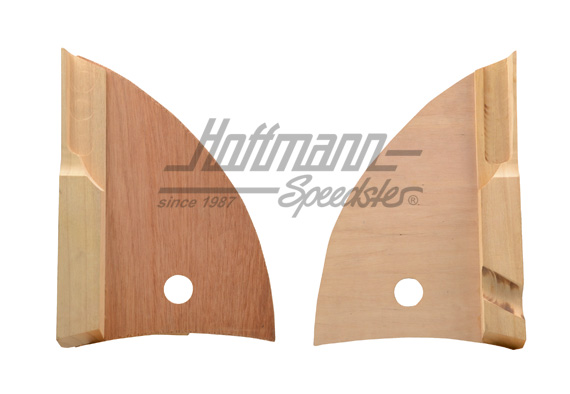 Scharnierabdeckungen, Holz, 8.55-7.65