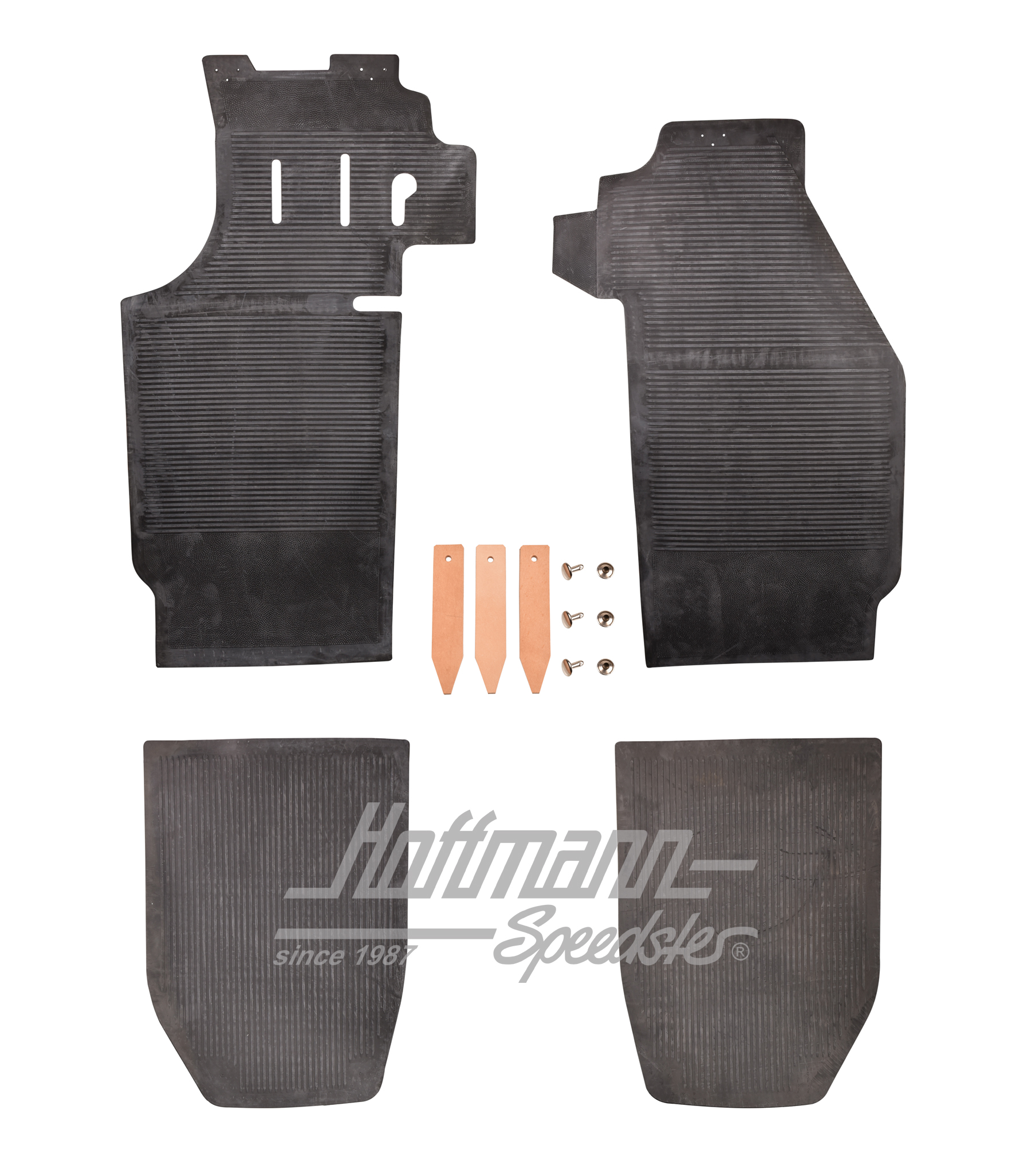 Gummimattensatz, schwarz, 4-tlg., 65-73 | 902 551 011 20 | 512-4110