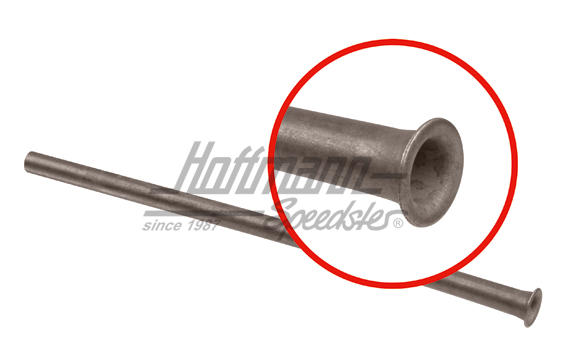 Gaszug-Führungsrohr/Gebläsekasten, 70-79 | 211 129 893 B | 020-3219-08