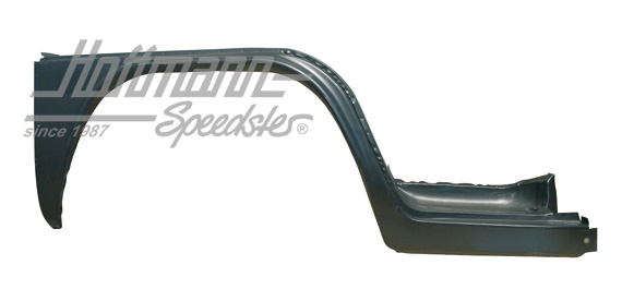 Kniestück, komplett, 8.72-, vorne, rechts, Repro | 211 809 504 FR | 096-0072