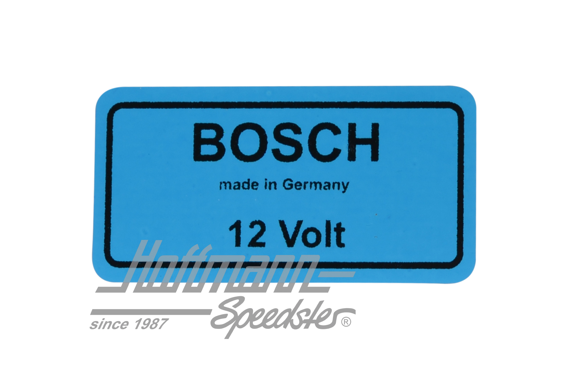 Aufkleber "12 Volt", Zündspule, blau | AC853962 | 021-0194-26