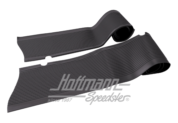 Trittbrettbelag, schwarz, Top-Qualität | 111 821 531 A / 532 A schwarz | 020-2098