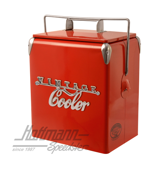 Kühlbox, Vintage Cooler, rot | AAC077VC | 021-2400-10