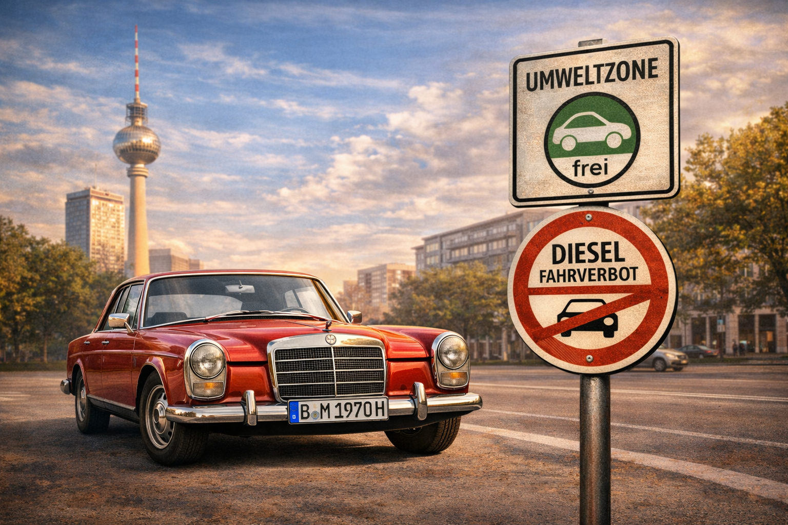 Oldtimer in der Umweltzone 2026: Was ist erlaubt und wo wird es kritisch?