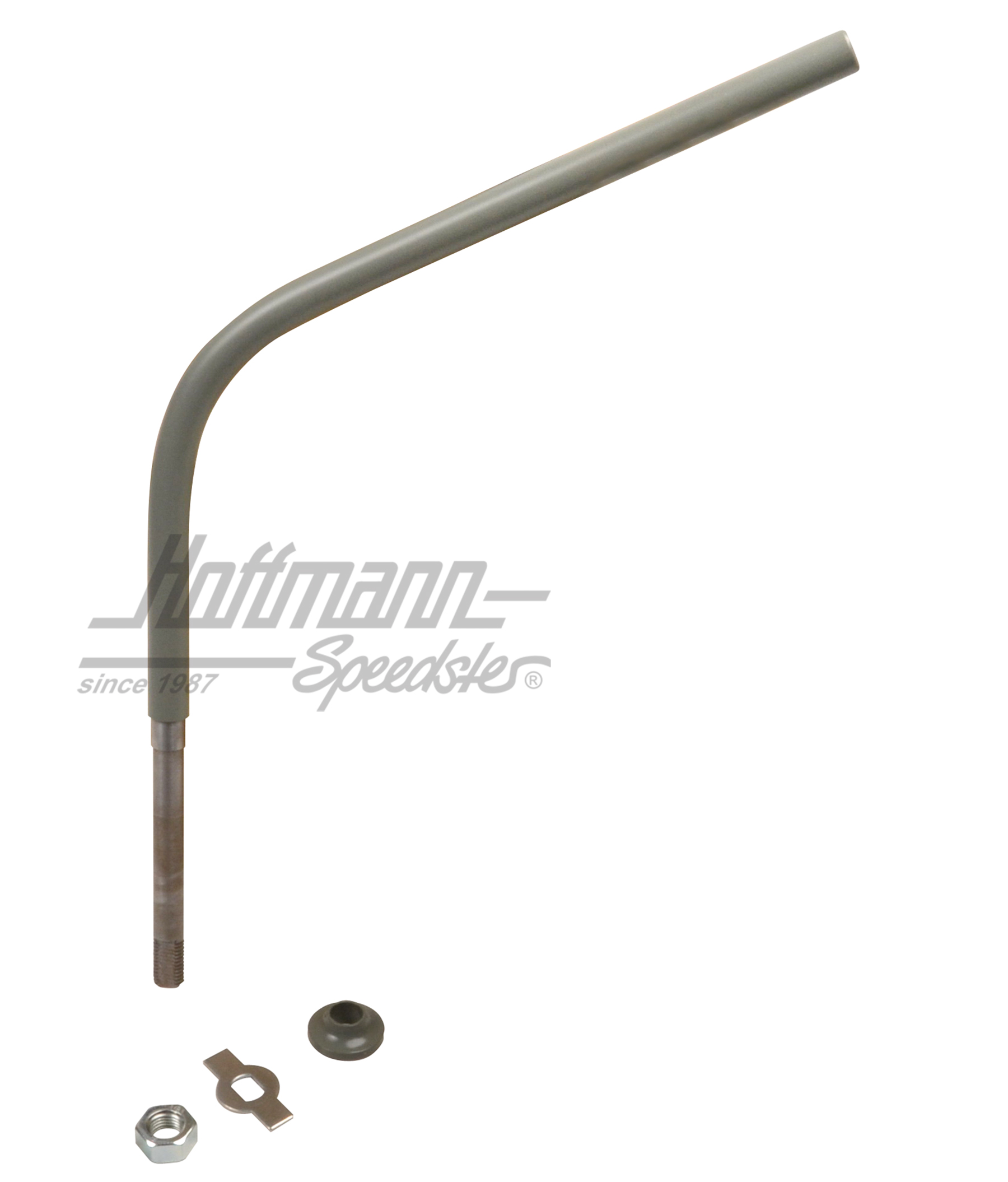 Spiegelarm Türscharnier, grundiert, rechts | 211 857 528 A | 089-5018-02