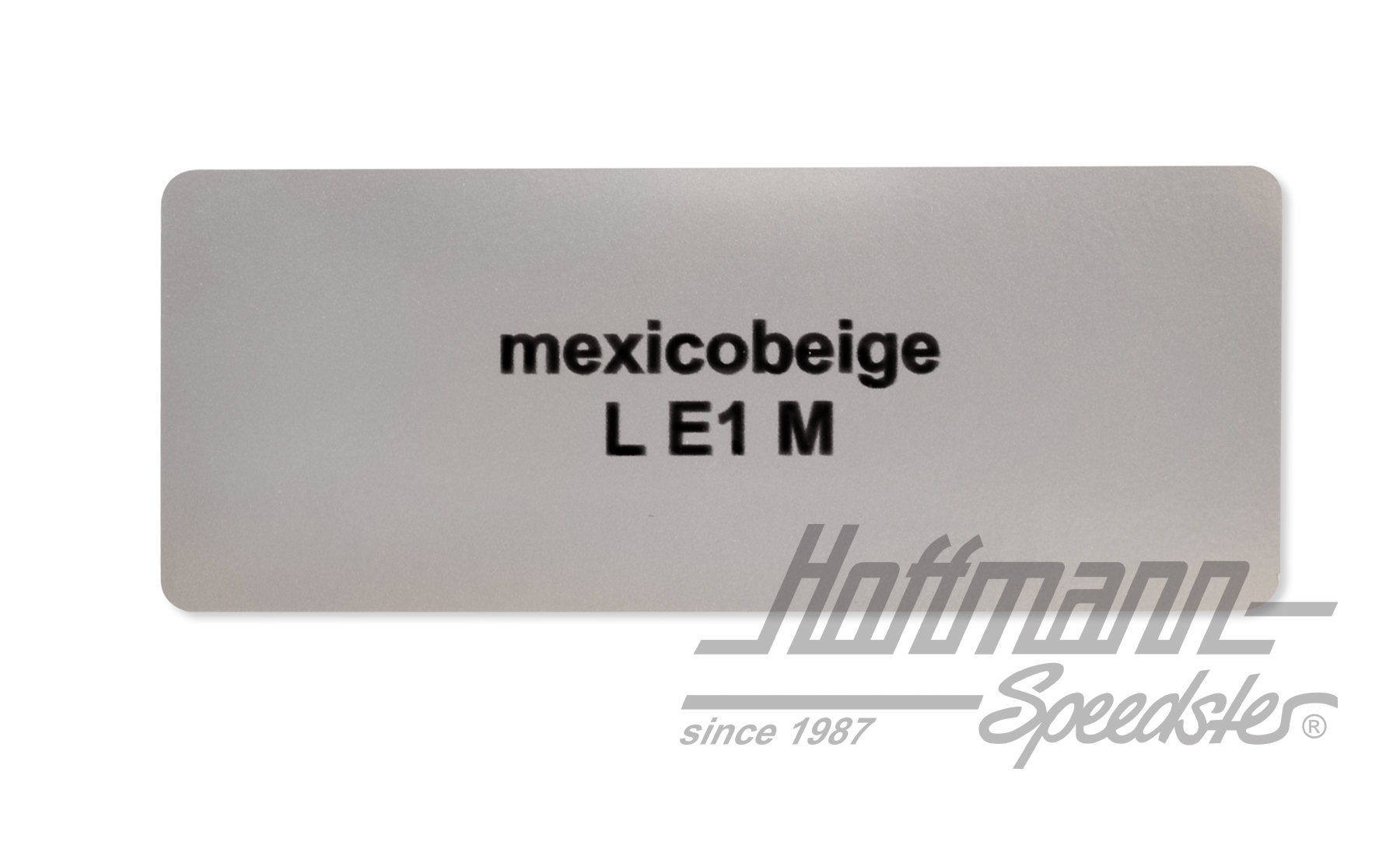 Aufkleber, Farbnummer LE1M, mexicobeige | LE1M | 021-0180-37