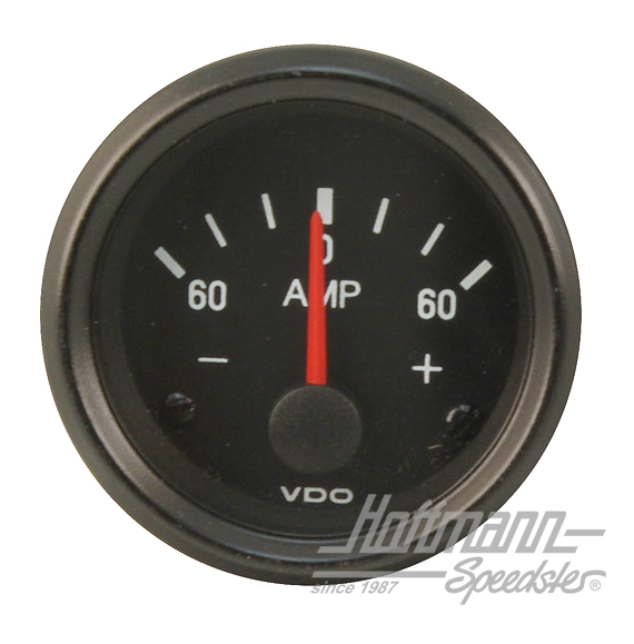 Amperemeter,"Cockpit international", 60-0-60 Ampere | 190 037 002 G | 021-0220