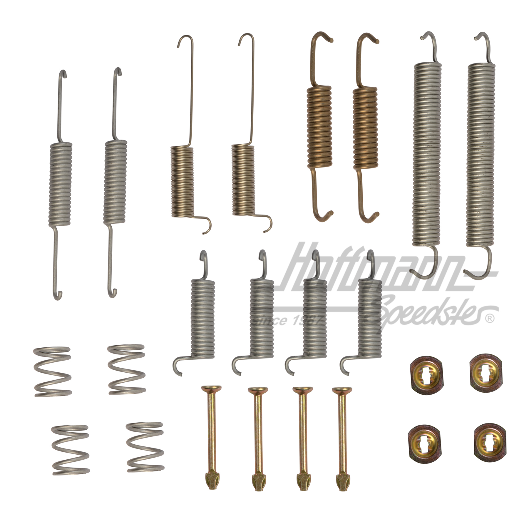 Anbausatz, Bremsbacken, hinten, Bus T4 | 701 698 545 | 406-3600-10
