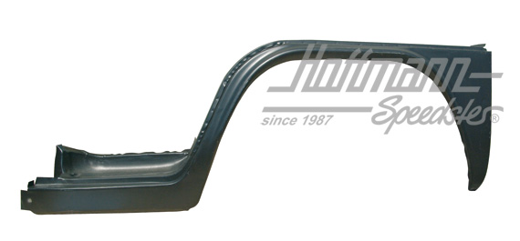 Kniestück, komplett, 8.72-, vorne, links, Repro | 211 809 503 FR | 096-0071