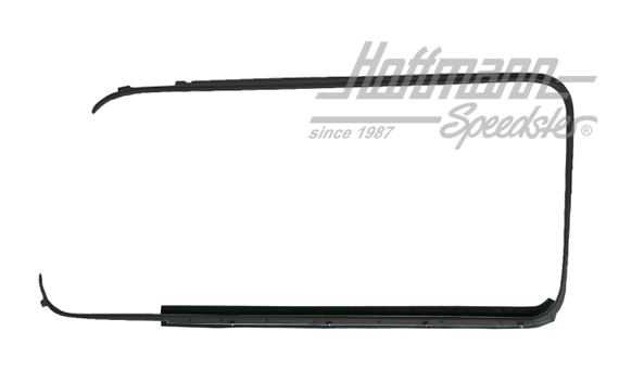 Türzierrahmen, schwarz, Bus T2, 67-79,li | 211 853 321 BS | 090-6150-01