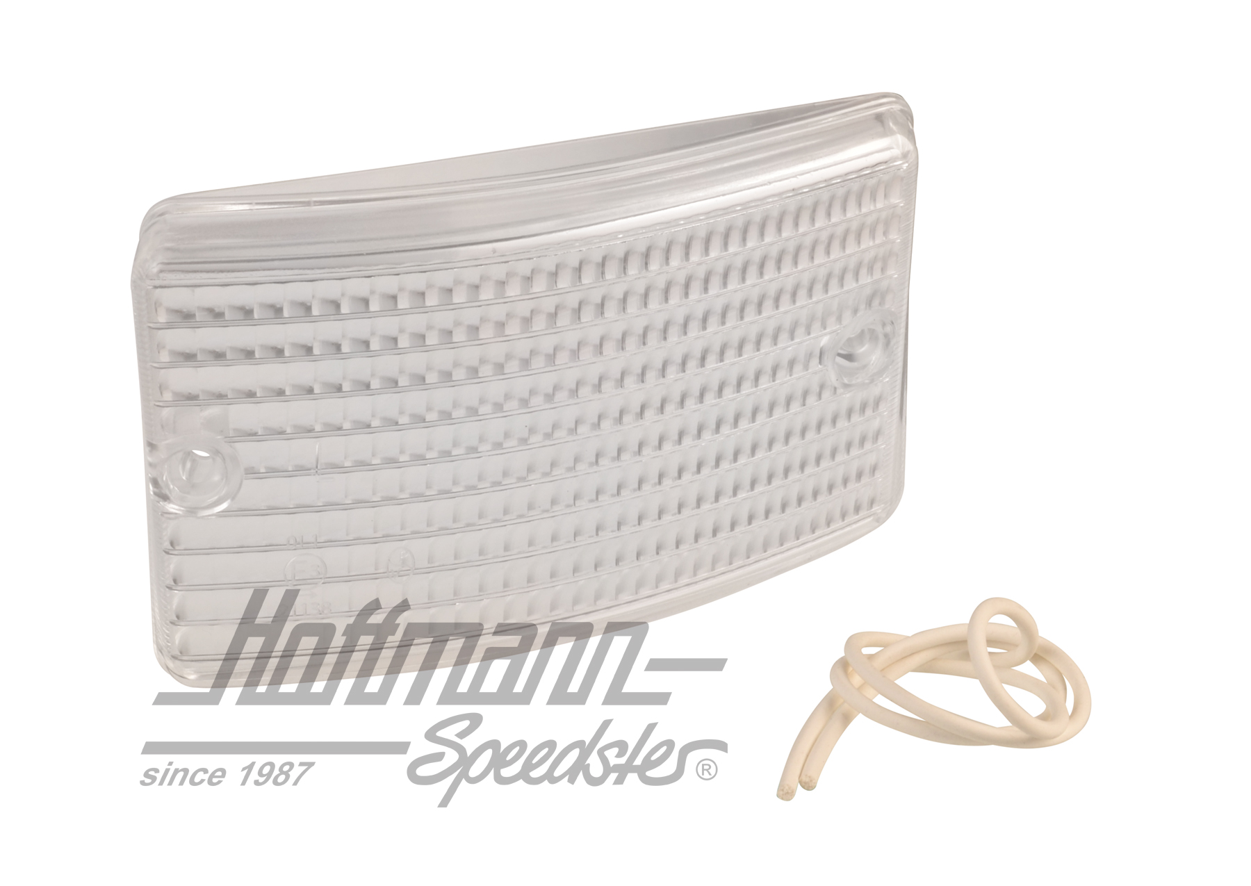 Blinkerglas, 924/944, weiß, links