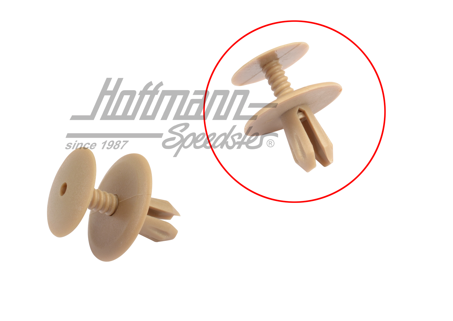 Clip, Türverkleidung, 95-03, hellbeige | 701 867 299 E Q70 | 408-2887-08