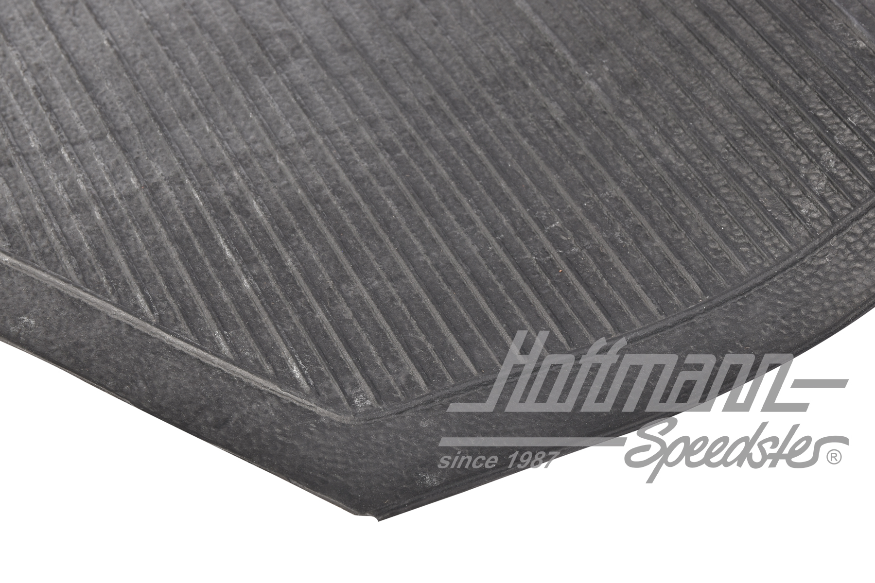 Gummiabdeckung, Bodenplatte, vo, schwarz