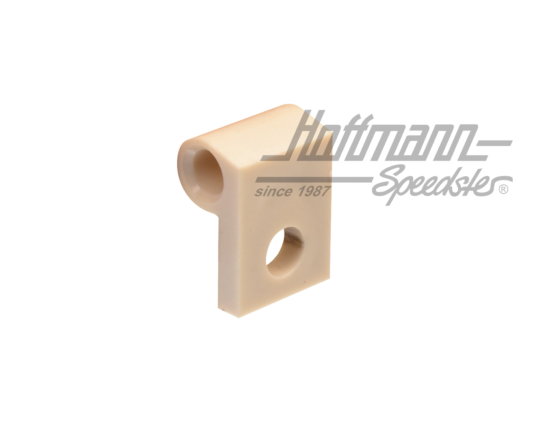 Halter, Frischluftklappe, vorne, Bus T2