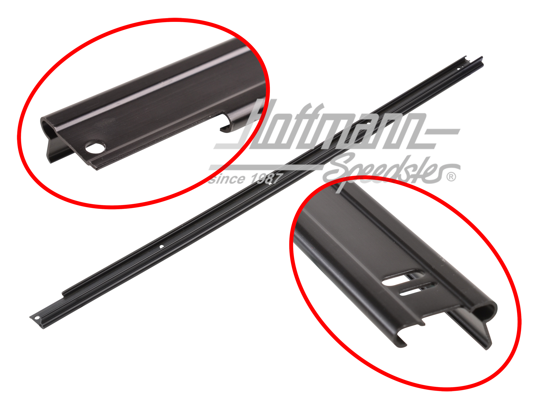 Einlegeschiene, Dichtung, Tür oben, li.