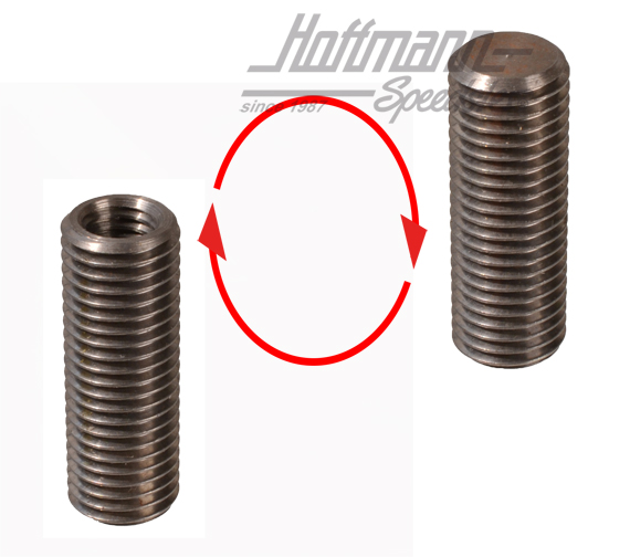 Gewindeeinsatz, Stehbolzen, 12/8mm/34mm | 043 101 130 A | 010-1000-08