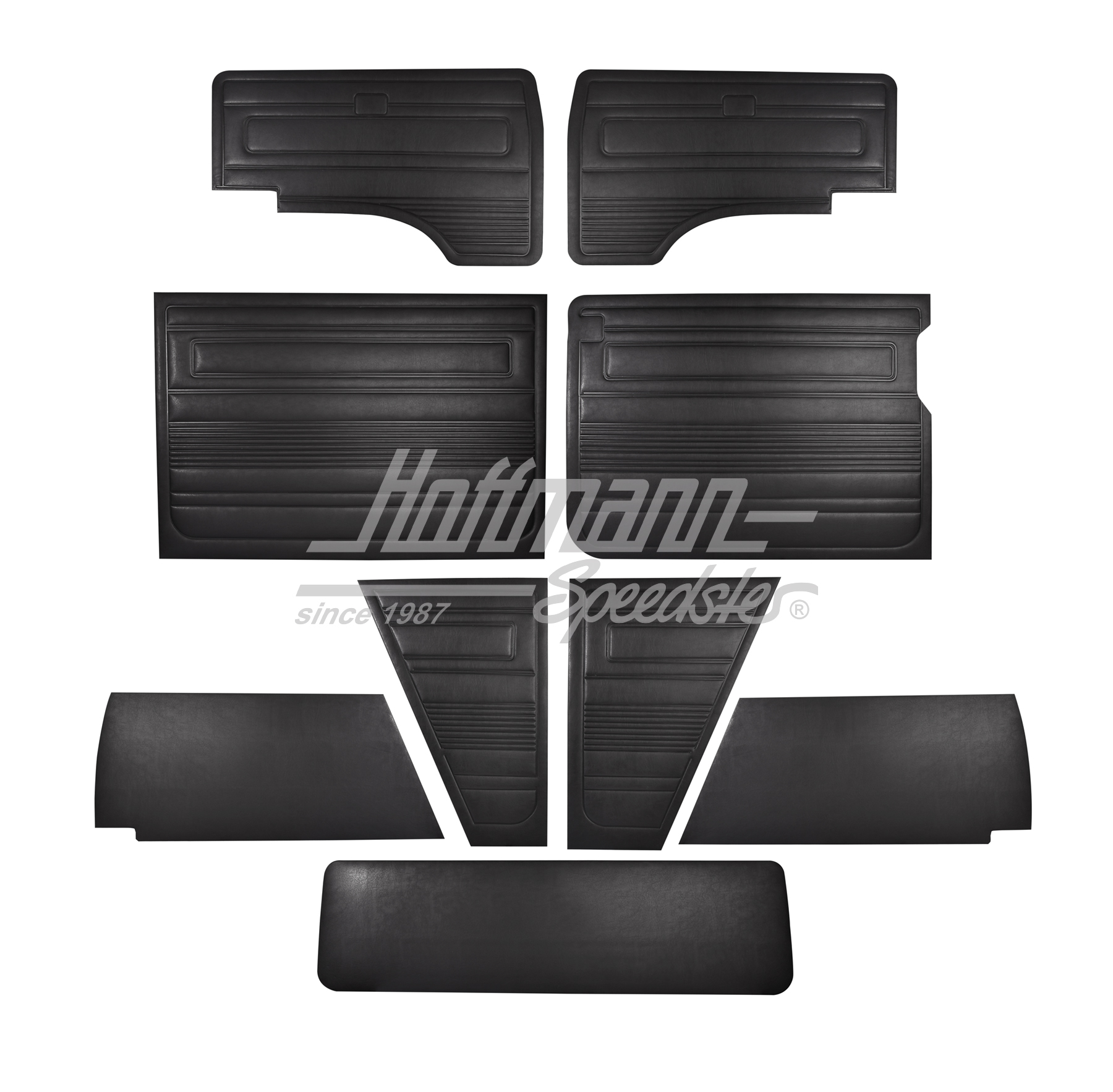 Verkleidungssatz, komplett,schwarz,8.84- | AC823500 | 395-1186-10
