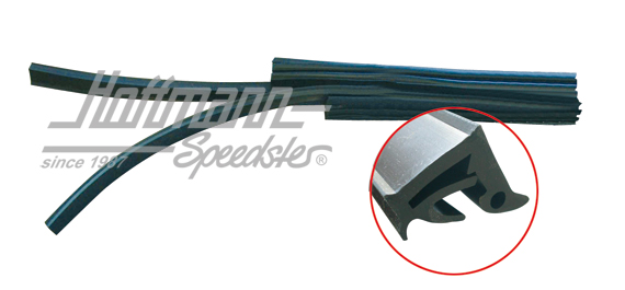 Dichtung, Verdeck + Chromrahmen, 8.64- | 151 871 357 C | 020-4860
