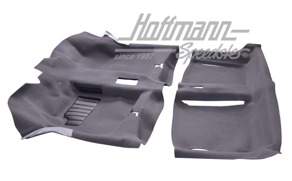 Teppichsatz, Golf 1 Cabrio, grau | CK5504 Grey | 180-3012-18