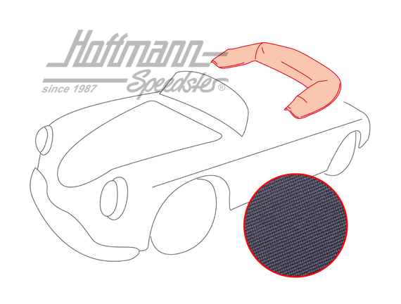 Staubhülle, 58-65, Sonnenland, blau