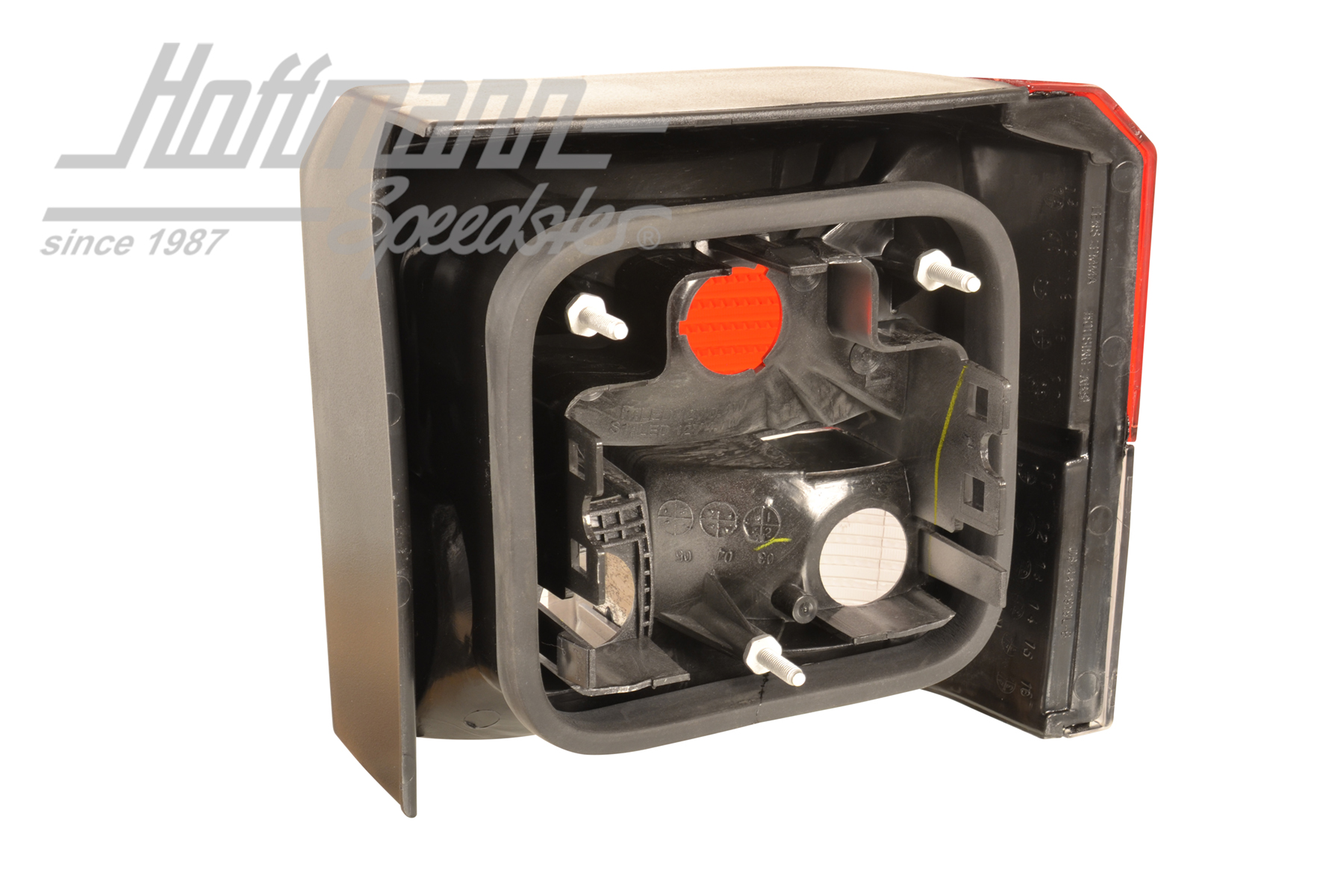 Rückleuchte, rot/rauchgrau, links