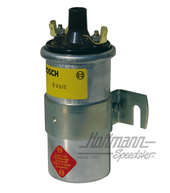 Zündspule Bosch, 6 Volt, 1.7 Ohm | 111 905 105 H | 020-0403