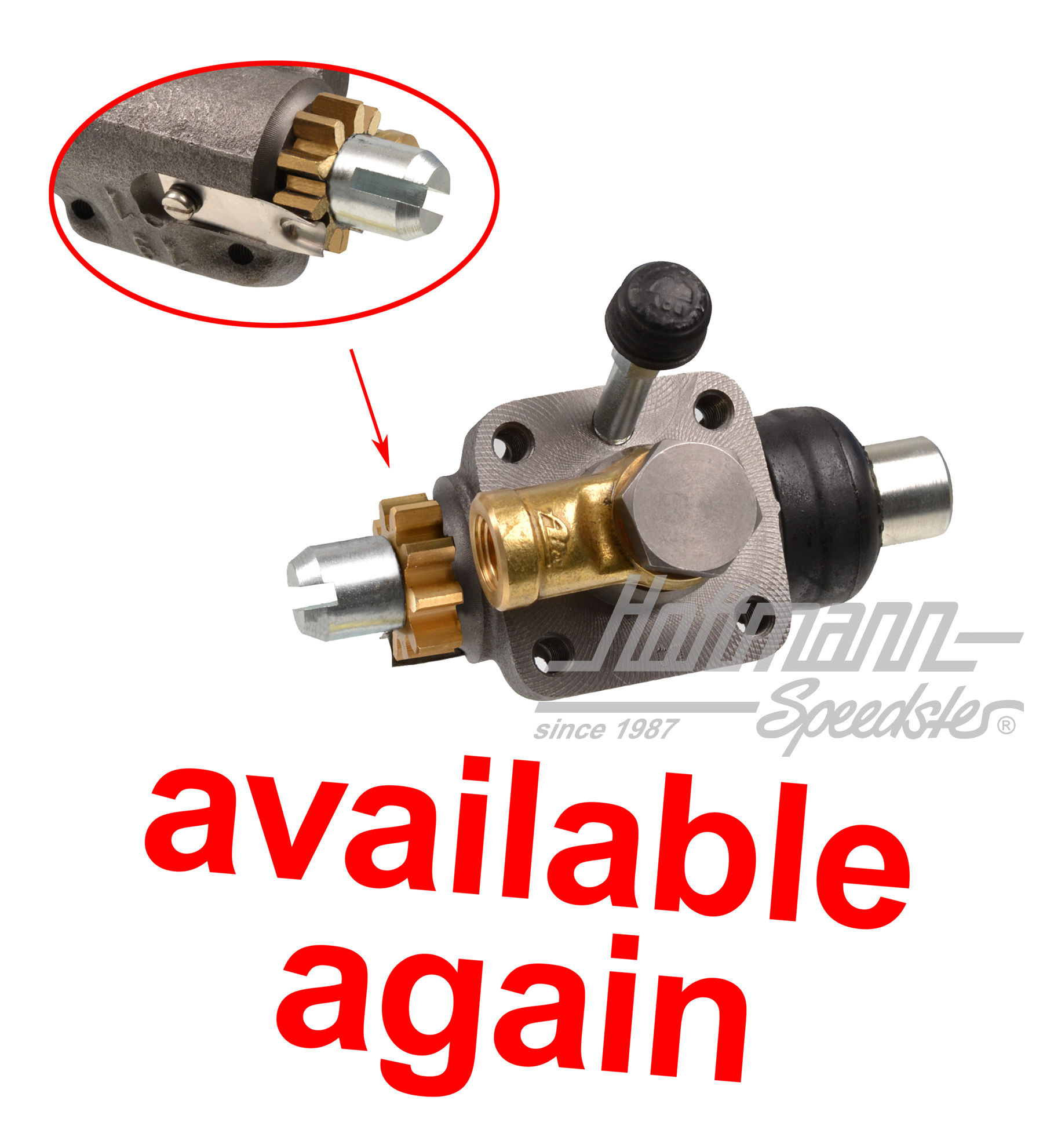 Radbremszylinder, li.oben/re.unten, ATE | 695 351 511 00 | 510-2121-20