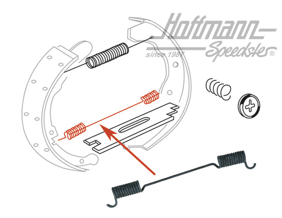 Feder, dick, Vorder-/Hinterachse, T1/T2 | 211 609 301 B | 089-2670