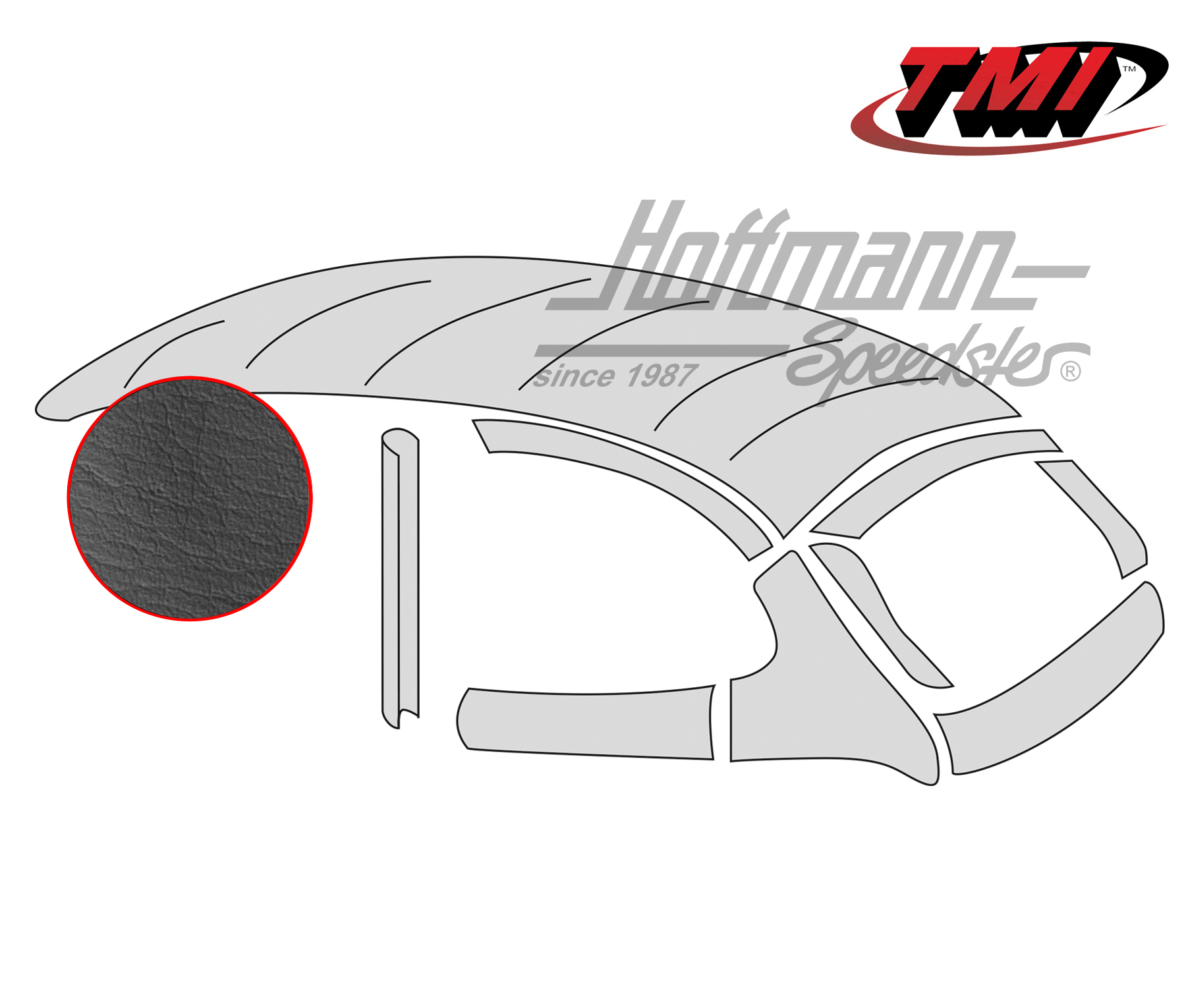 Himmel, Original-Style, glatt schwarz, 8.60-7.62 | 20-1116-49 | 055-7192-50