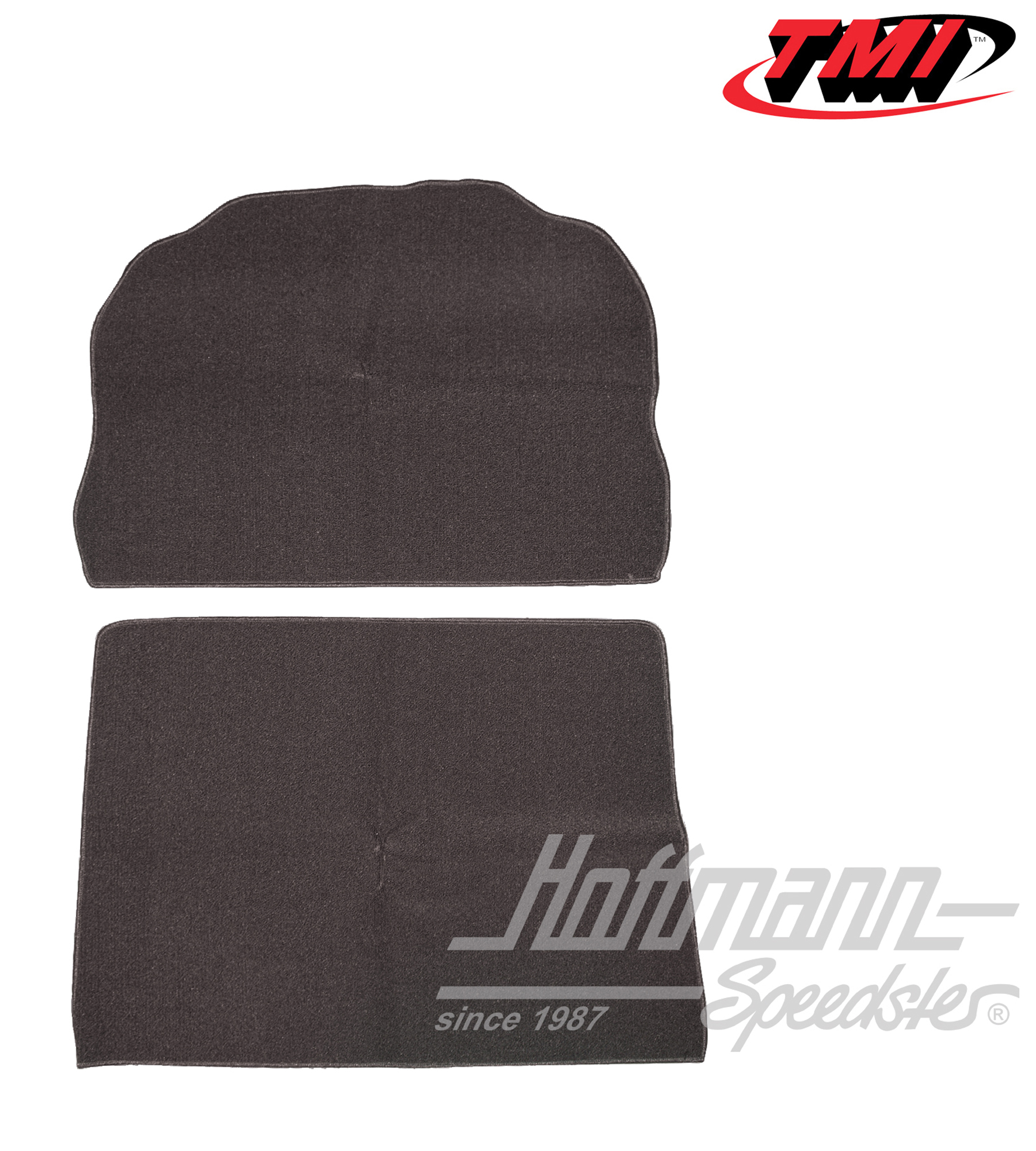 Teppichsatz, Kofferraum, schwarz, 1302 | 34-T1254-301 | 020-5354
