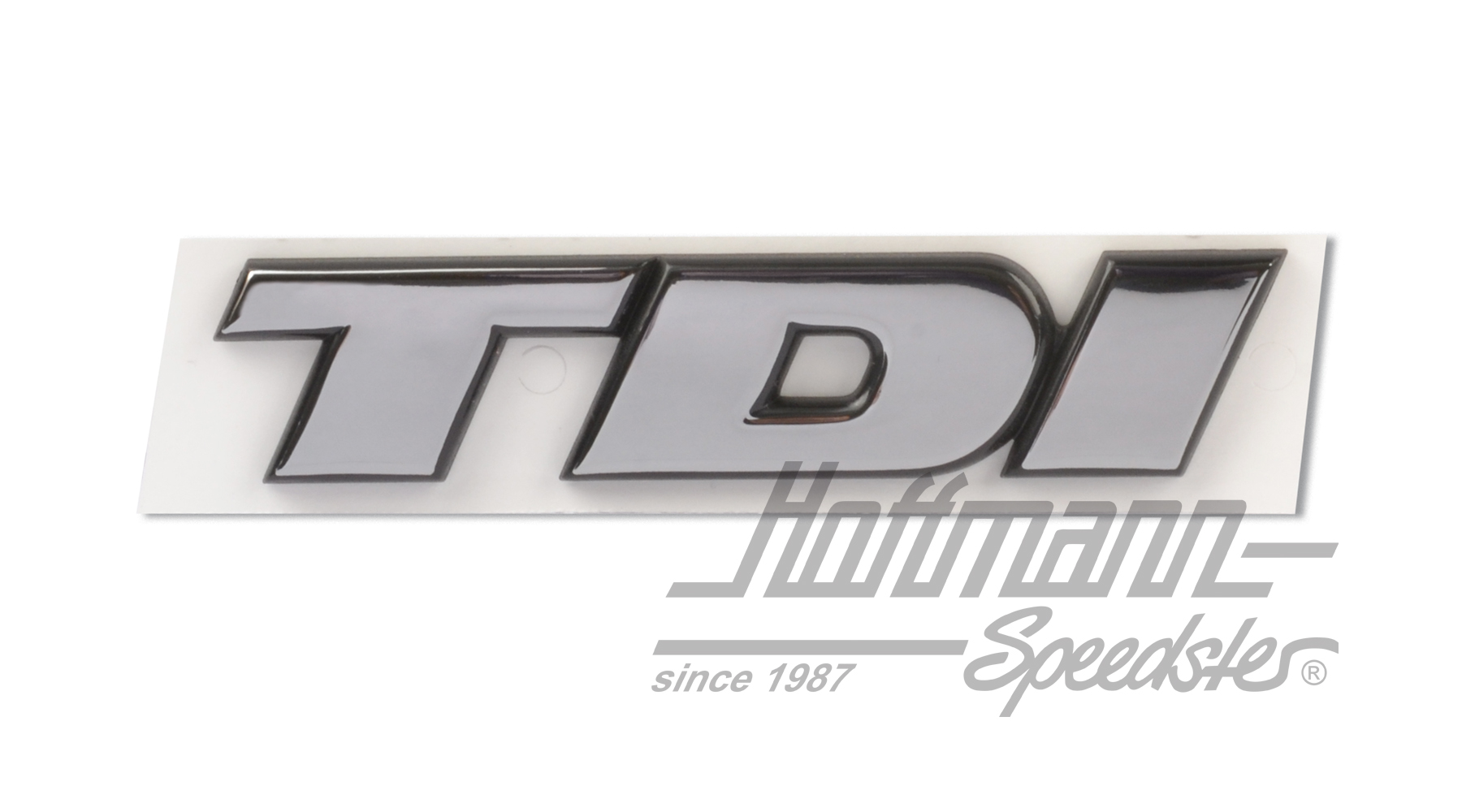 Schriftzug, hinten, TDI, silber | 701 853 675 B | 408-6573-18