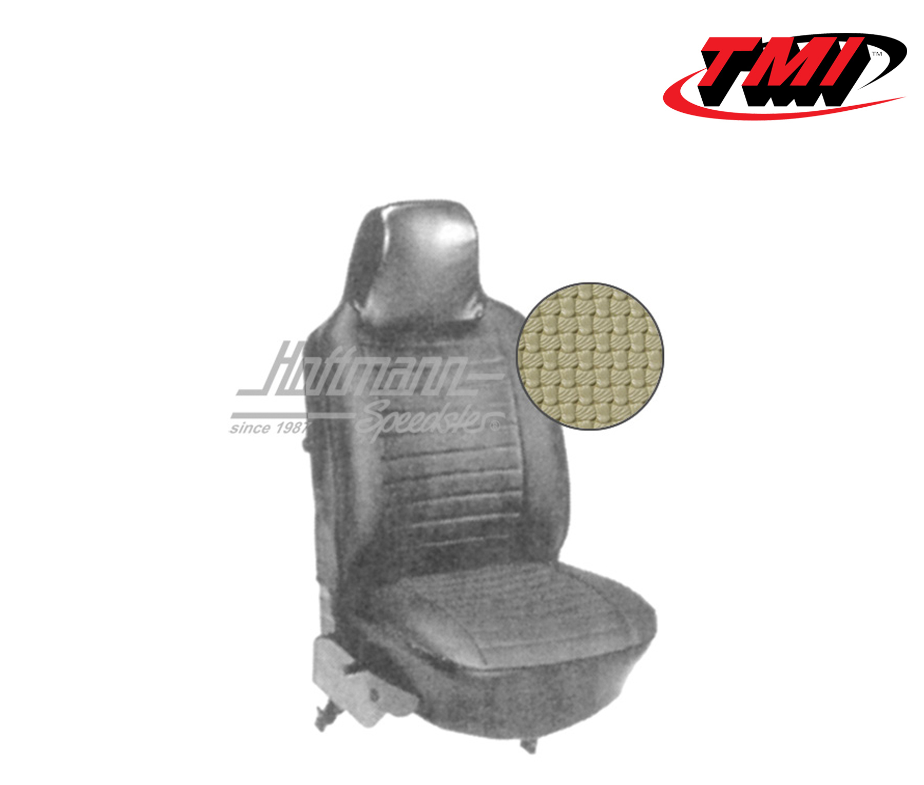 Sitzbezüge, Limousine, 8.72-7.73, Korbmuster, beige | 43-1127-04 | 055-5230