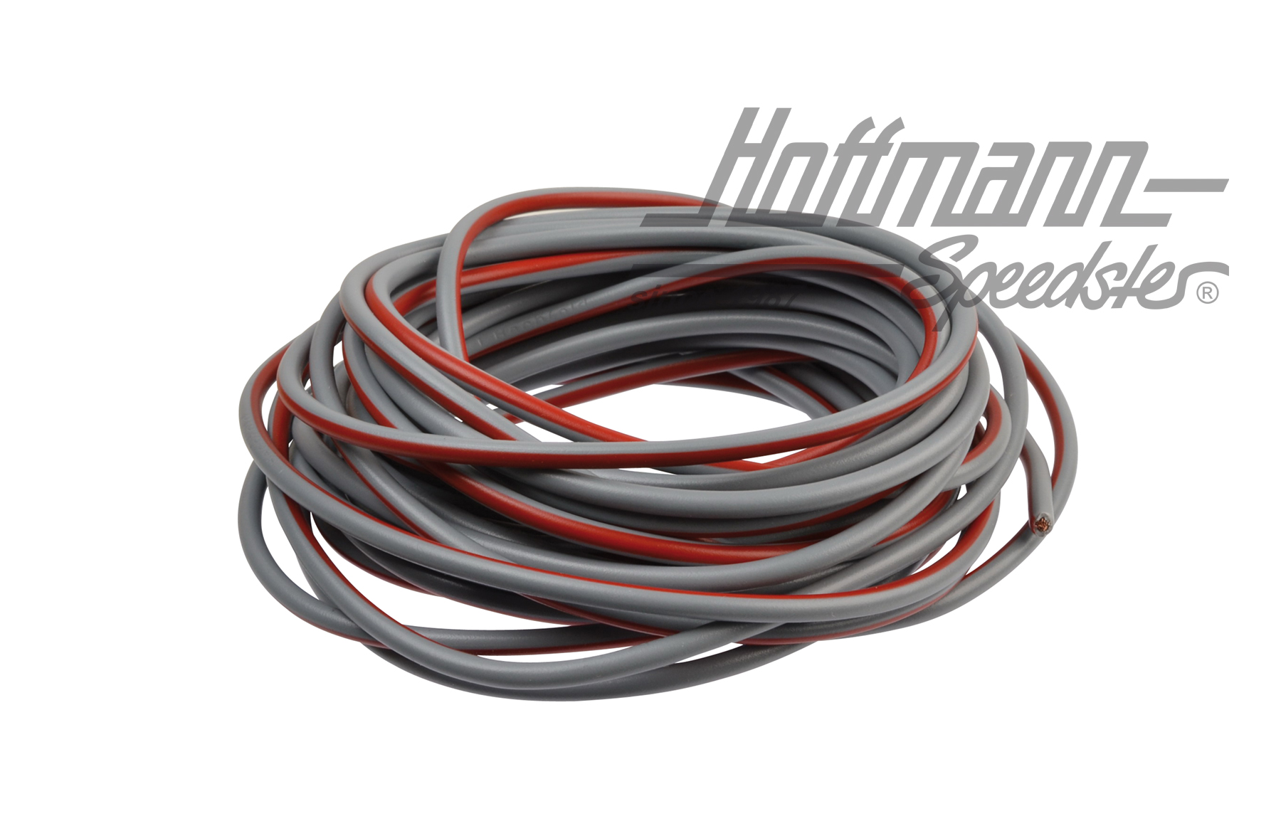 Elektrokabel, 1.5 mm²,5lfm.,grau/rot |  | 020-0855-24
