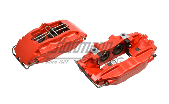Bremssattelsatz, vorne, 964/993, rot | 993 351 425 10/993 351 426 10 | 522-1240-10
