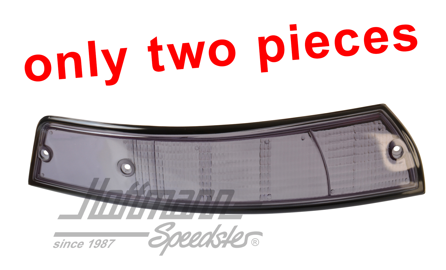 Blinkerglas, grau/schwarz, 911, 69-73,re | 911 631 944 00 | 580-1724-02