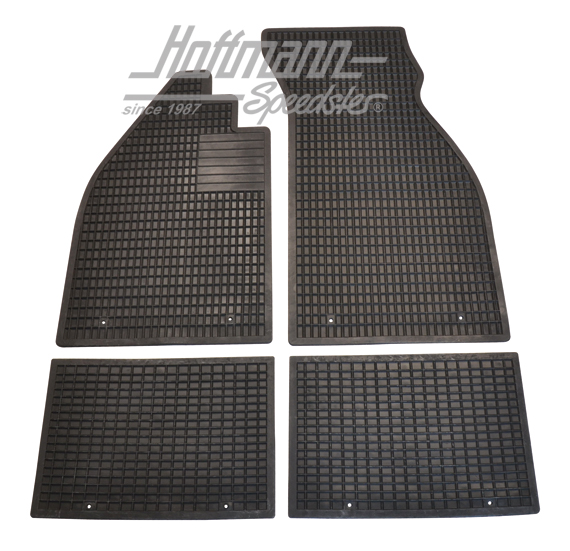 Gummimattensatz, schwarz, 4tlg., Top-Qualität | 2300 453 291 | 020-5387