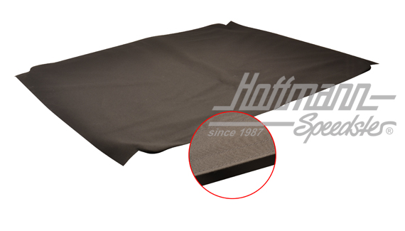 Faltdachbezug, 56-67, Sonnenland,schwarz