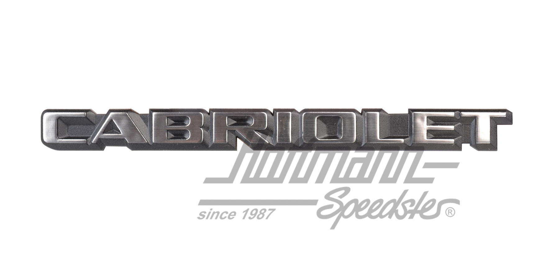 Schriftzug, Cabriolet, hinten, klein | 155 853 687 F GX2 | 180-6559-22