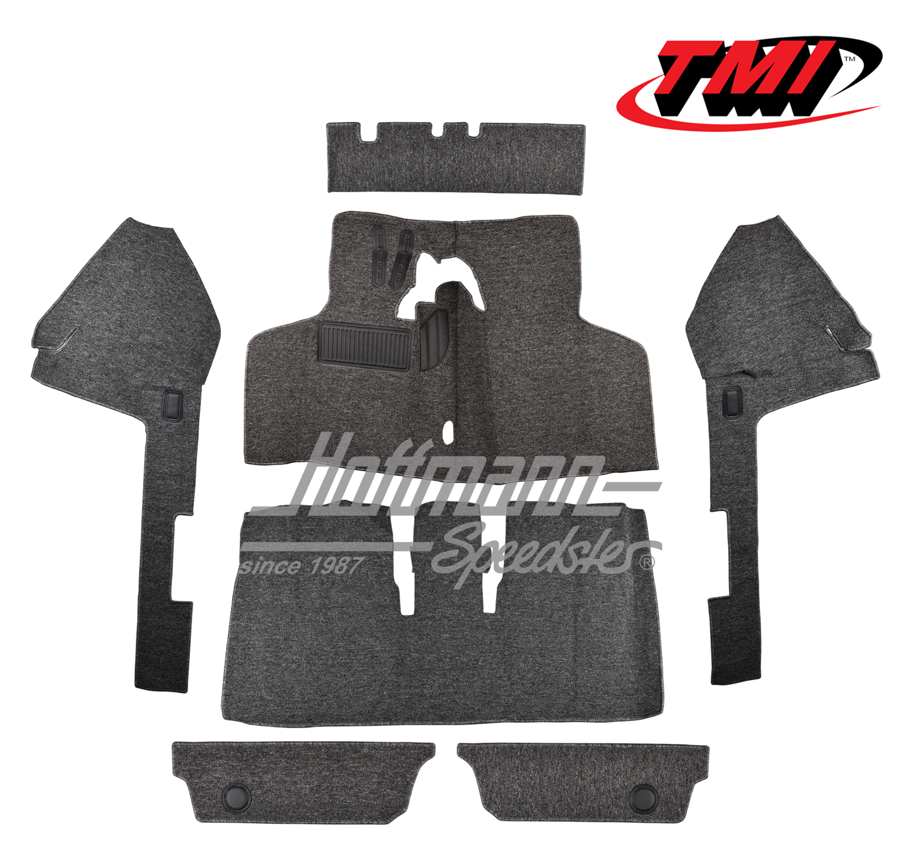 Teppichsatz, Typ 3, 67-72, grau | 34-F3030-407 | 069-9673