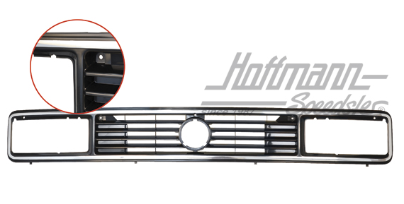 Kühlergrill, Doppelscheinwerfer, chrom | 255 853 652 K | 370-3610
