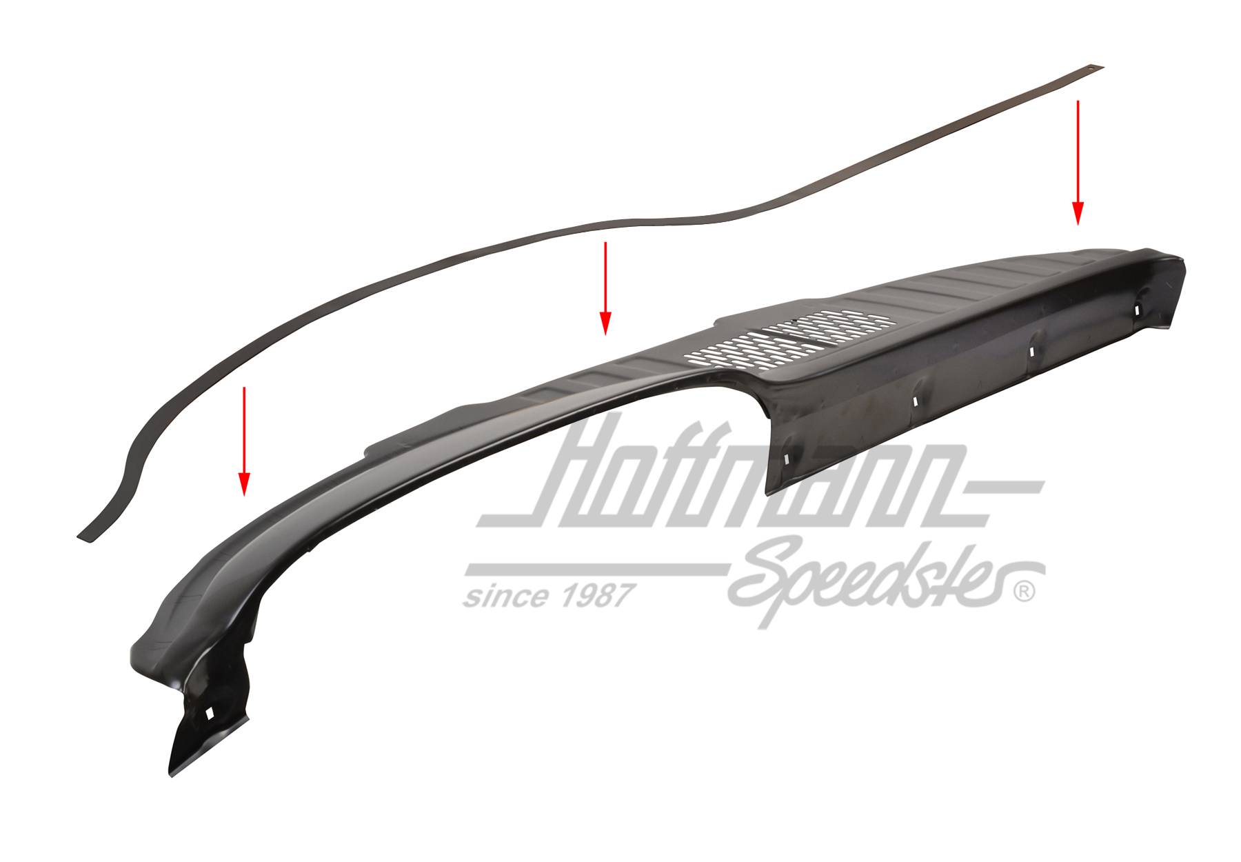 Armaturenbrett, Metall, 911/912, 65-68 | 901 552 033 22 | 590-0035-06