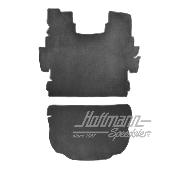 Teppichsatz, Kofferraum, 1302, grau |  | 026-6523