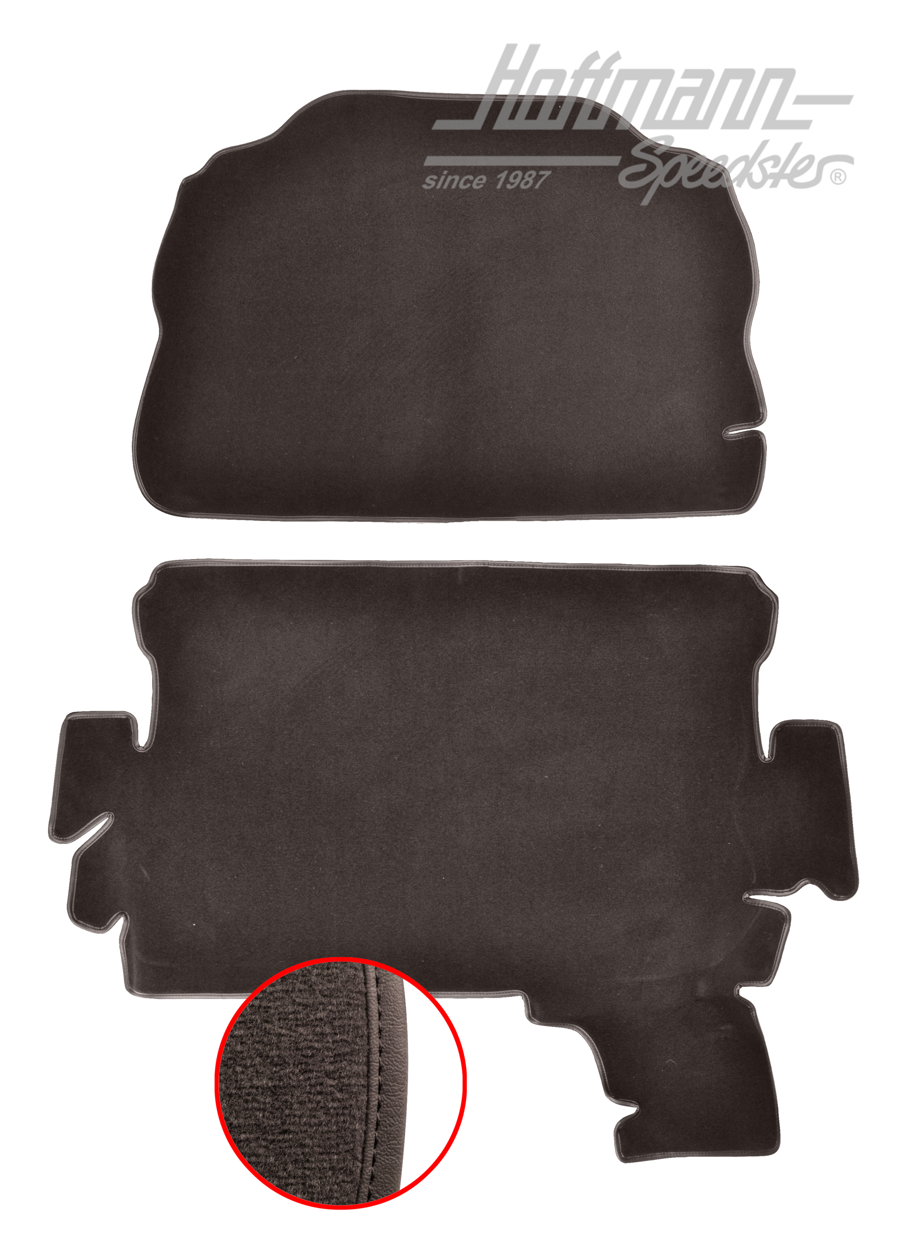 Teppichsatz, Kofferraum, 1303,anthrazit |  | 026-6622