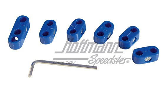 Zündkabelklemmensatz, blau | AC 998 205 | 010-0973-02