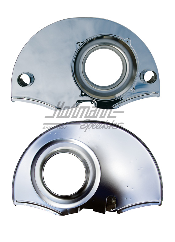 Gebläsegehäuse "Oldie Style", Chrom, mit Heizöffnung | AC 119 052 | 020-1107